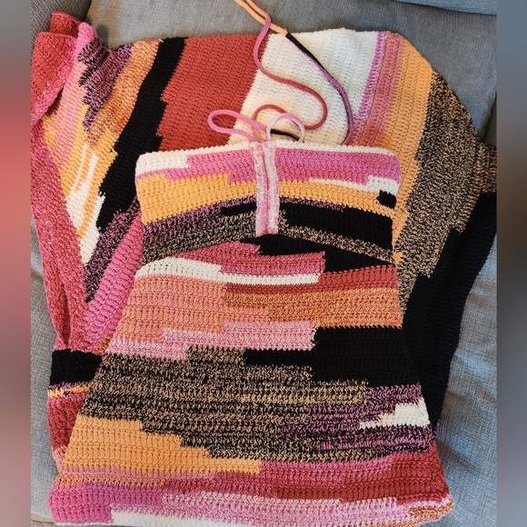 ALC Nova Crochet Midi Dress Size XS NWT - Picture 7 of 9